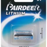 ΜΠΑΤΑΡΙΑ ΛΙΘΙΟΥ 3V 1400mAh CR123A 1 ΤΕΜΑΧΙΟ ΣΕ BLISTER PRD