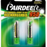 ΜΠΑΤΑΡΙΑ ΕΠΑΝΑΦΟΡΤΙΖΟΜΕΝΗ 1.2V AAA 950mAh HR03 2 ΤΕΜΑΧΙΑ ΣΕ BLISTER PRD