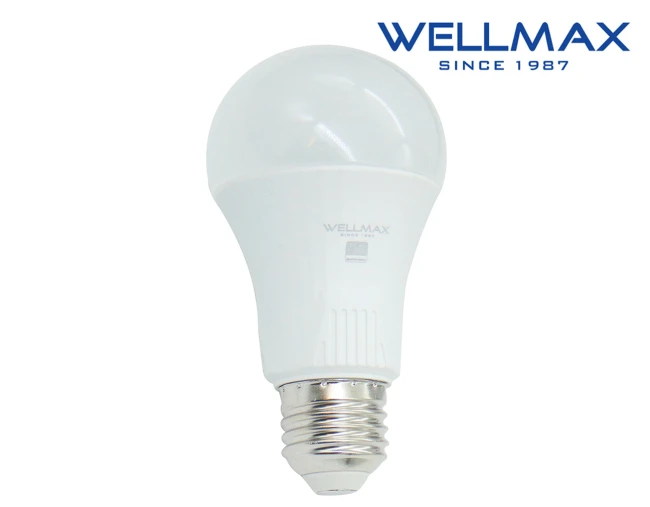 ΛΑΜΠΑ LED A60 ΜΕ ΑΙΣΘΗΤΗΡΑ ΜΕΡΑΣ/ΝΥΧΤΑΣ E27 11W 1055LM 230° 6500K DAY LIGHT WELLMAX
