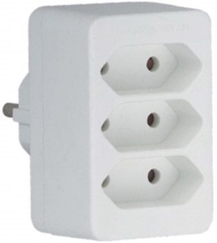 ADAPTOR ΣΟΥΚΟ ΣΕ 3 ΔΙΠΟΛΙΚΑ ΑΠΛΟ GES-003 KFG/HGI