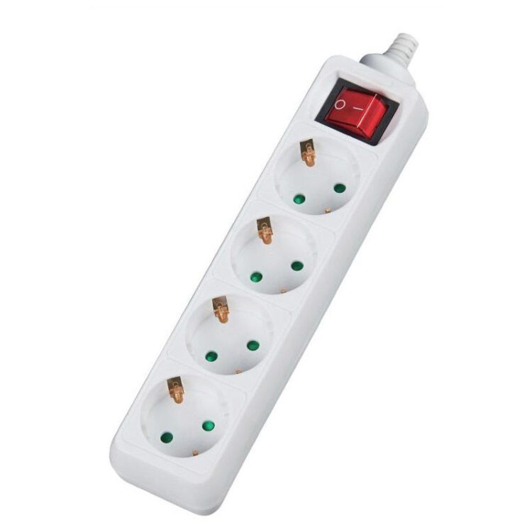 ΠΟΛΥΠΡΙΖΟ ΑΣΦΑΛΕΙΑΣ ΜΕ ΔΙΑΚΟΠΤΗ 4 ΘΕΣΕΩΝ 3X1 1.5m ΛΕΥΚΟ G04MK BNG