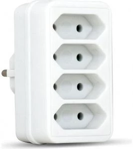 ADAPTOR ΣΟΥΚΟ ΣΕ 4 ΔΙΠΟΛΙΚΑ ΑΠΛΟ GES-004 HGI