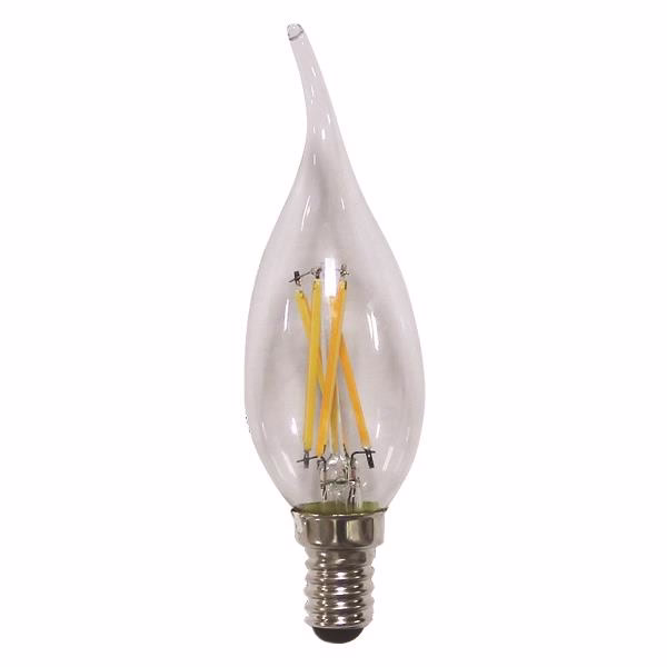 ΛΑΜΠΑ LED ΚΕΡΙ ΜΥΤΗ CROSSED FILAMENT 4.2W 806lm E14 2700K 220-240V DIMMABLE