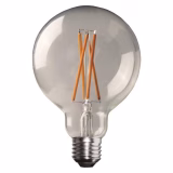 ΛΑΜΠΑ LED ΓΛΟΜΠΟΣ G125 CROSSED FILAMENT 8W 1055lm Ε27 3000K 220-240V